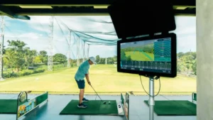 Virtual Golf Experience | Automatic Tee Driving Golf at Bali International Golf