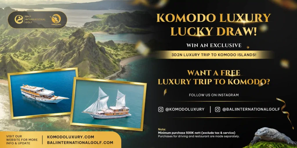 Bali Interantional Golf | Lucky Draw | Komodo Luxury